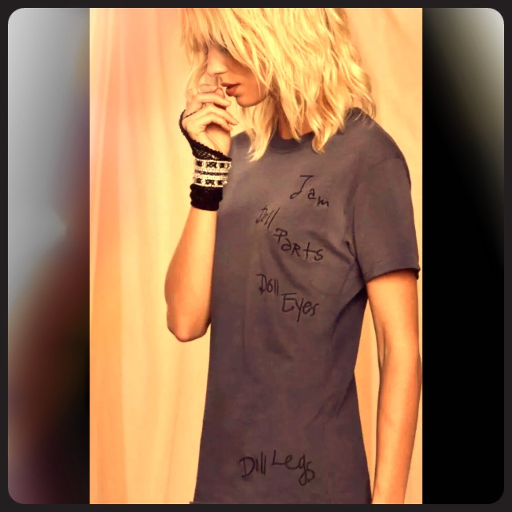 Courtney Love Boho Doll Parts Shirt (Nasty Gal) XS